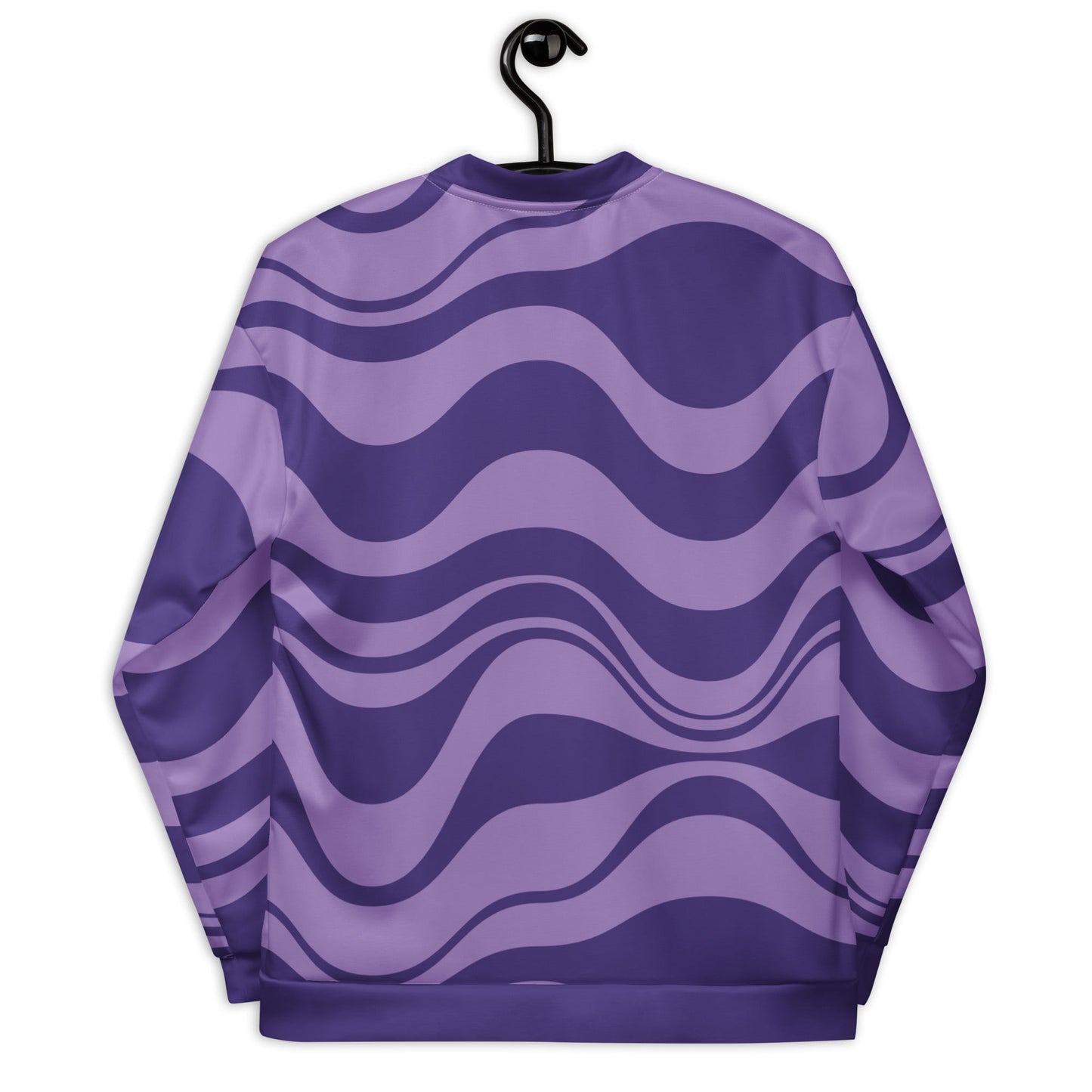 ENERGY WAVES purple - Bomber Jacket - SHALMIAK