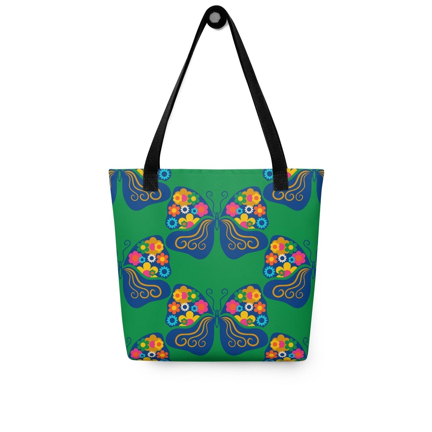 FAB FLOVERYFLY green - Tote Bag - SHALMIAK