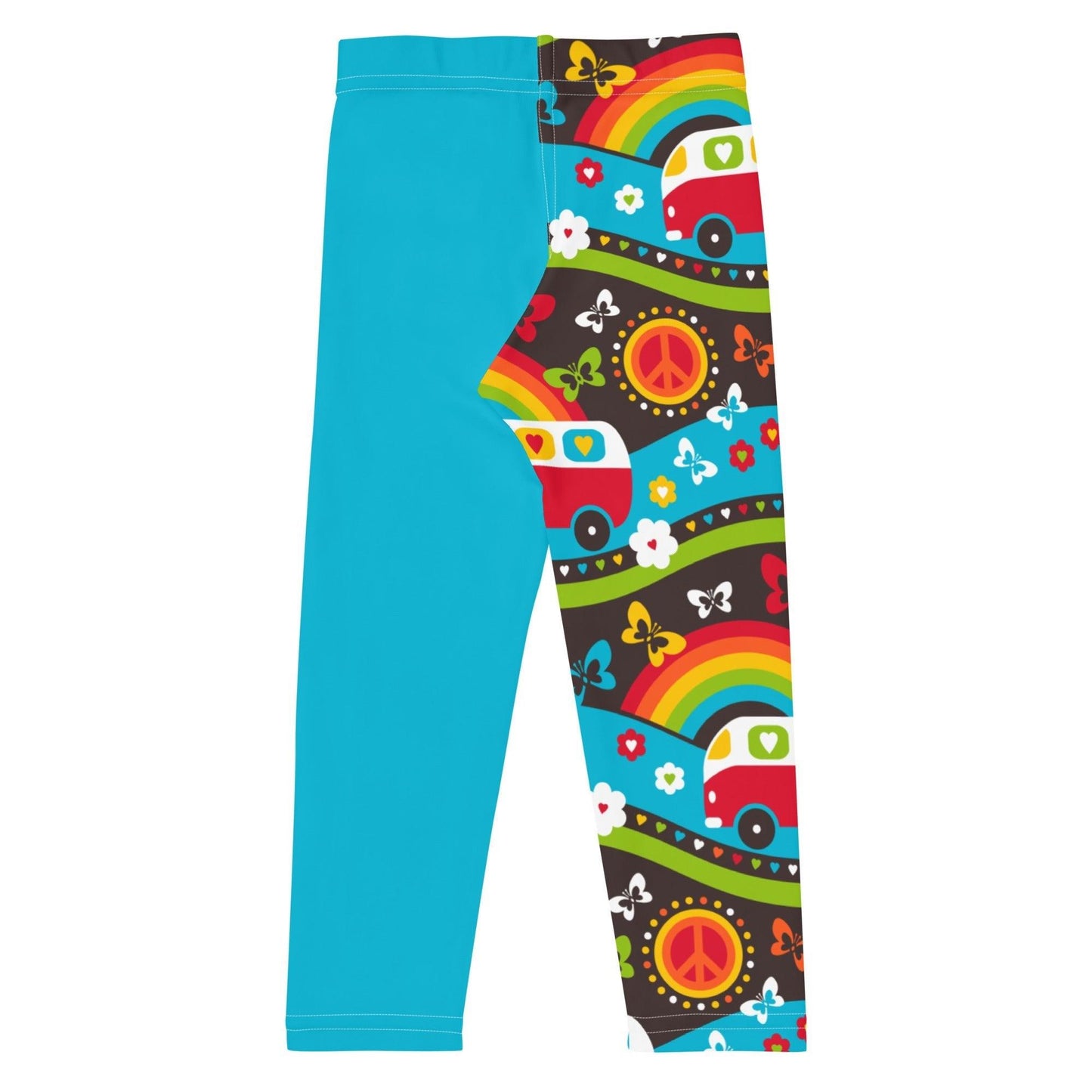 HIPPIE DAY rainbow - Kids' Leggings - SHALMIAK