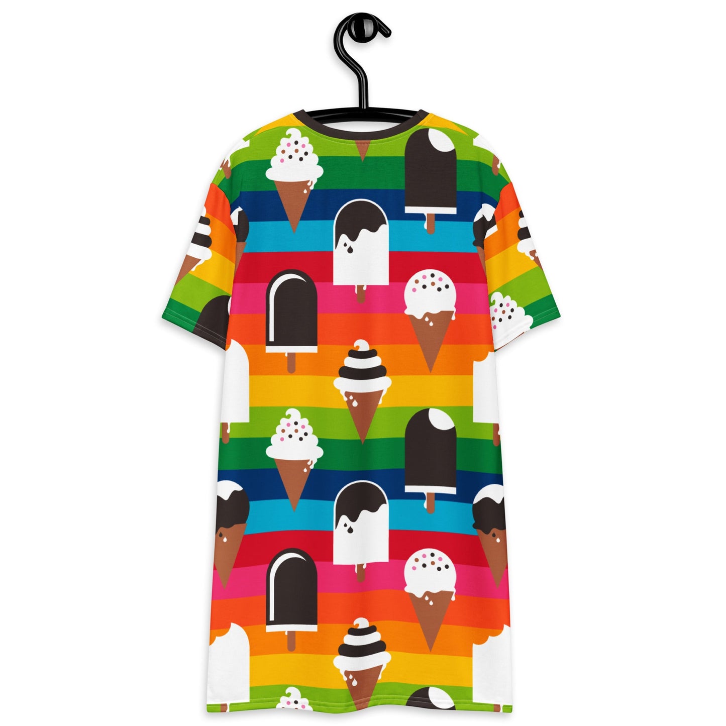 JÄDE rainbow - T-Shirt Dress - SHALMIAK