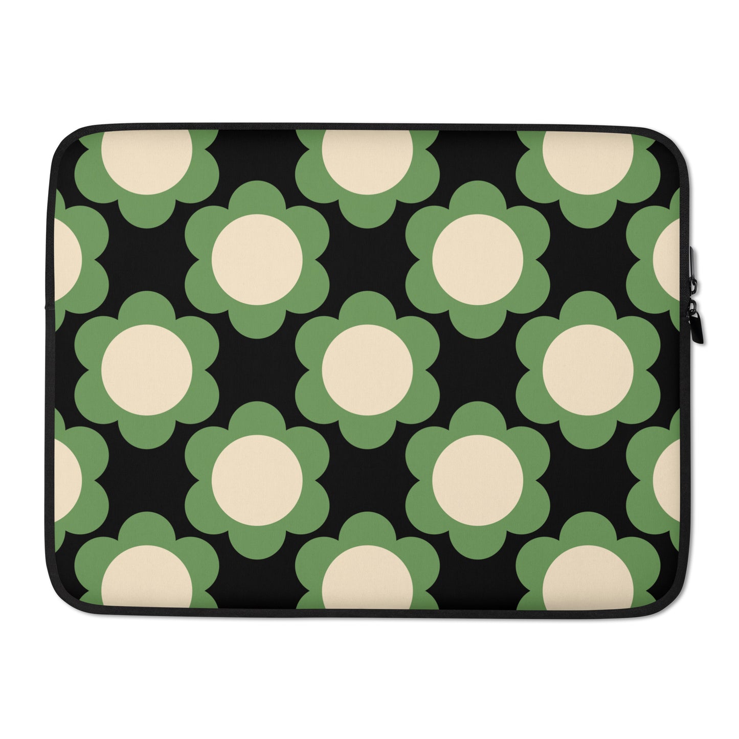 Laptop Sleeve - ELLIE green black