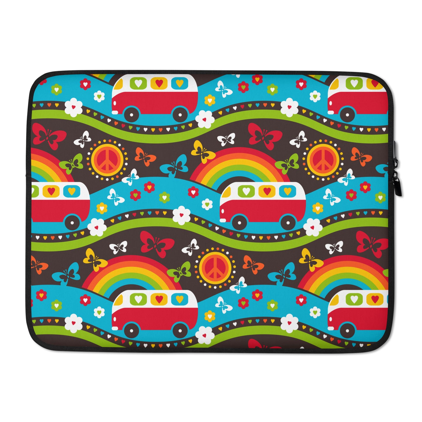 Laptop Sleeve - HIPPIE DAY rainbow