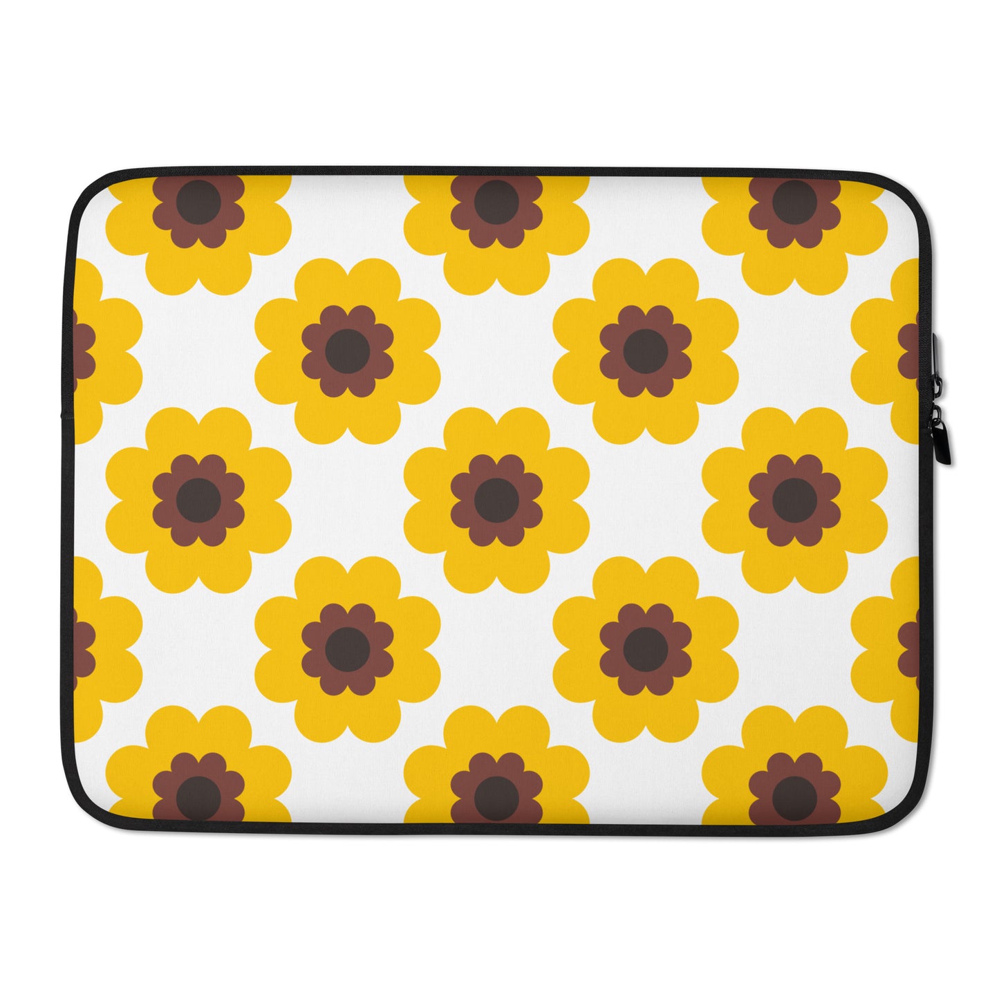 FANCY BLOOM yellow - Laptop Sleeve