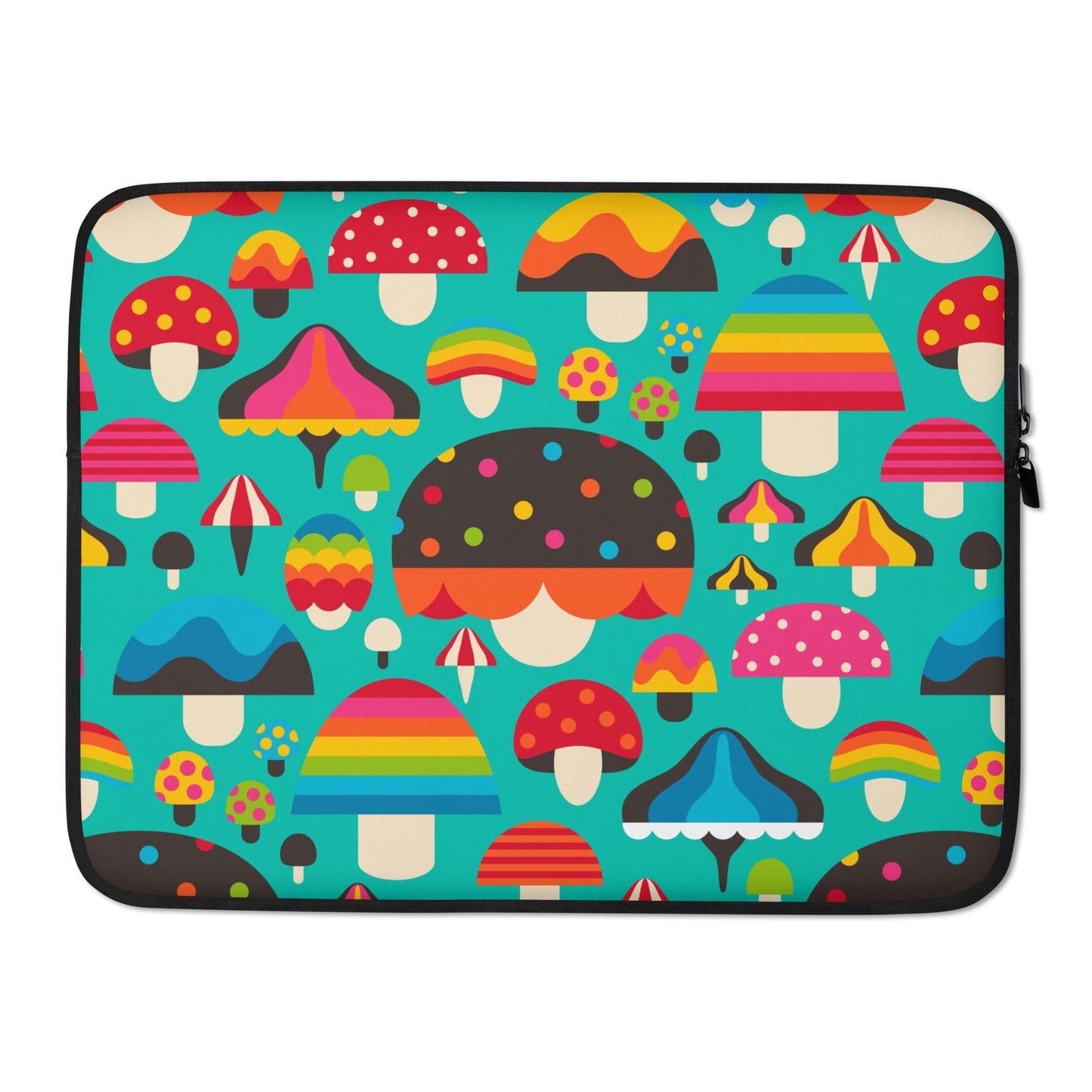 Laptop Sleeve - MUSHROOM MANIA mint - SHALMIAK