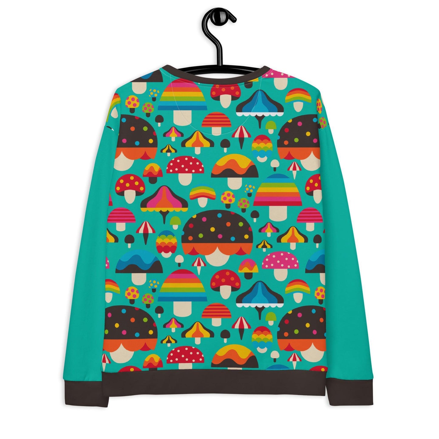 MUSHROOM MANIA mint - Sweatshirt