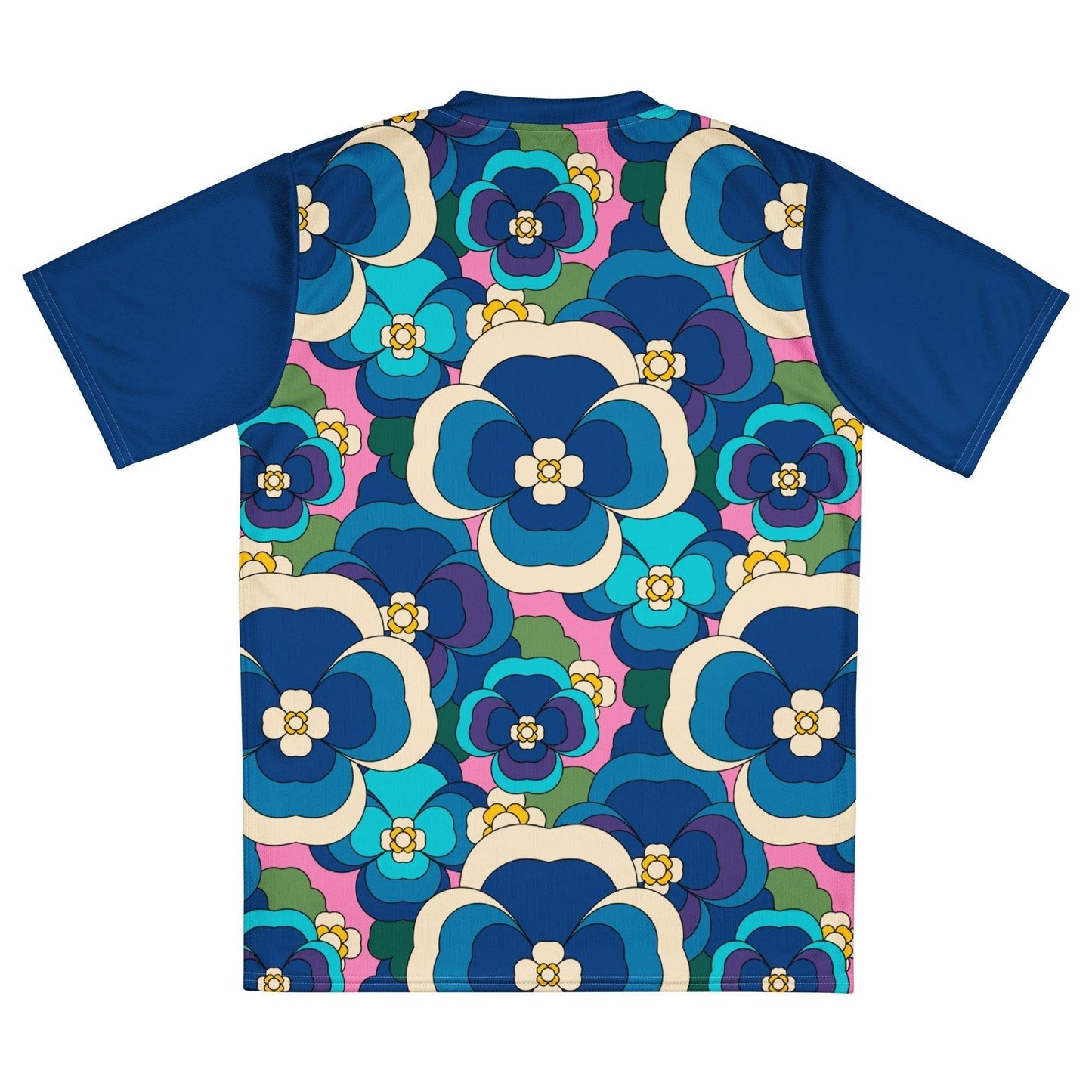 PANSY FANTASY blue pink - Sports Jersey - SHALMIAK