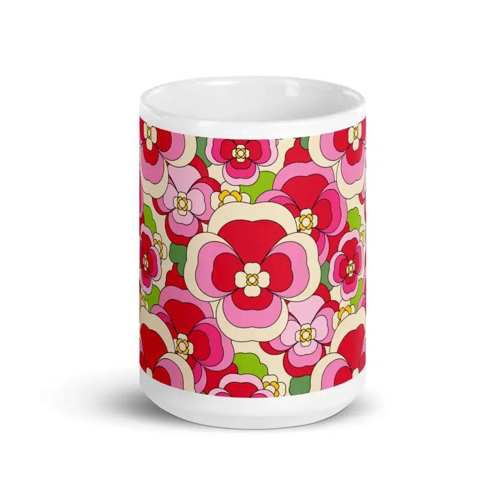 PANSY FANTASY pink - Mug - SHALMIAK