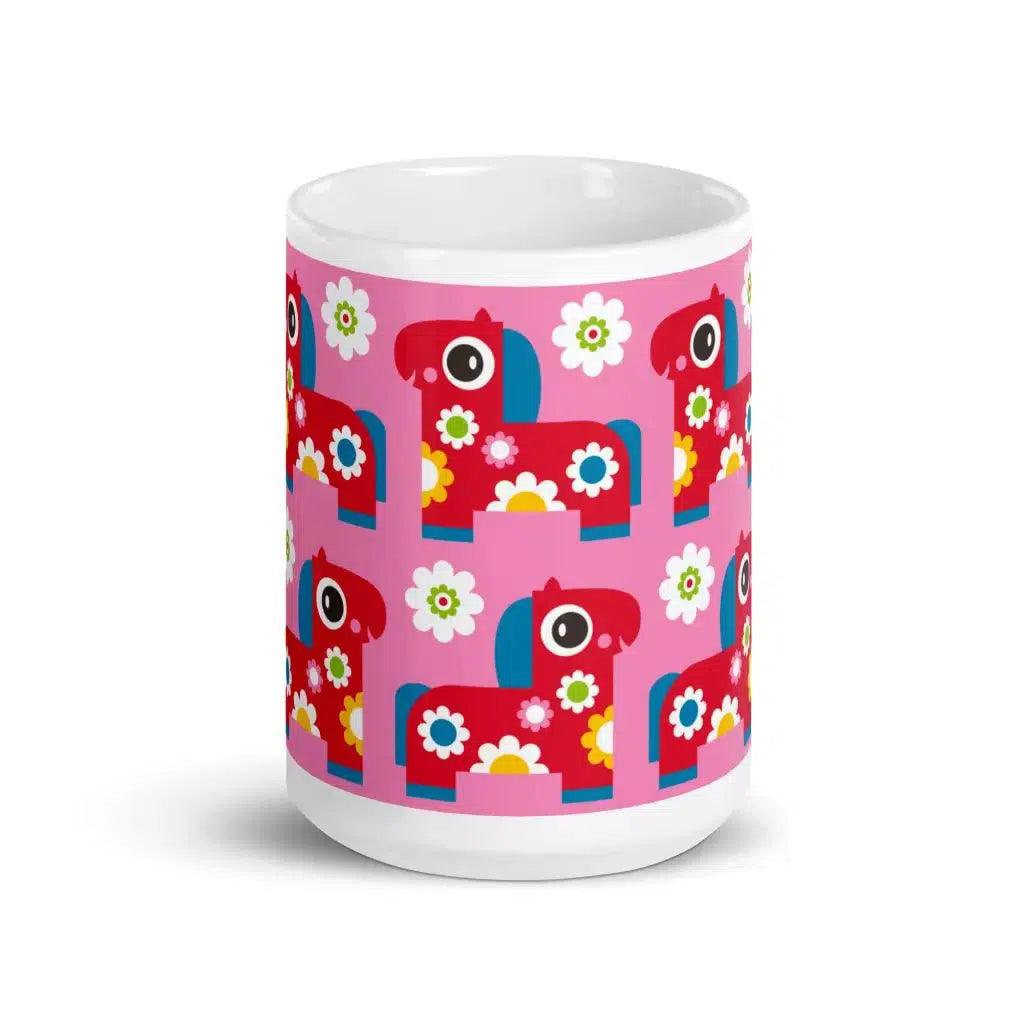 PONY BLOOM pink - Mug - SHALMIAK