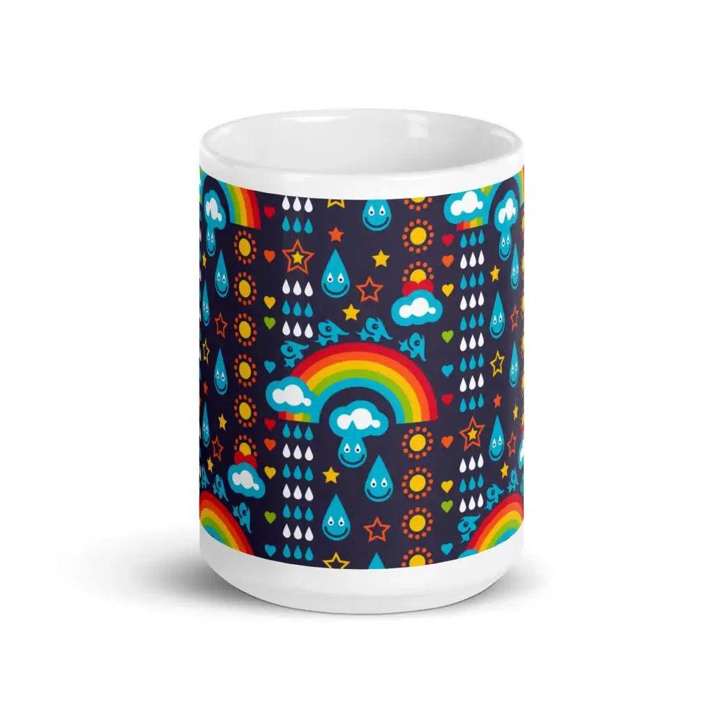 RAINBOWPHANT blue - Mug - SHALMIAK
