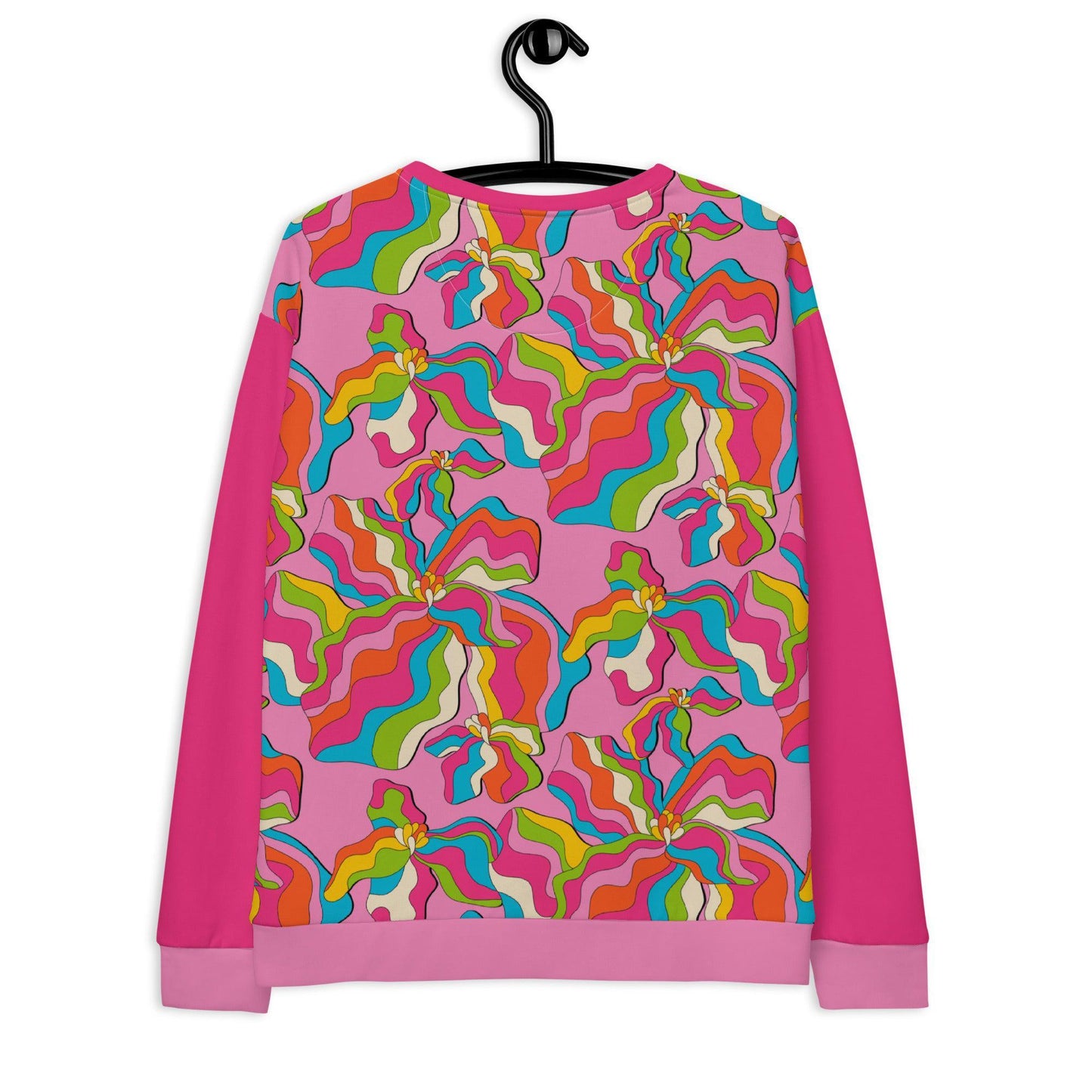 SASSY IRIS pink - Sweatshirt - SHALMIAK