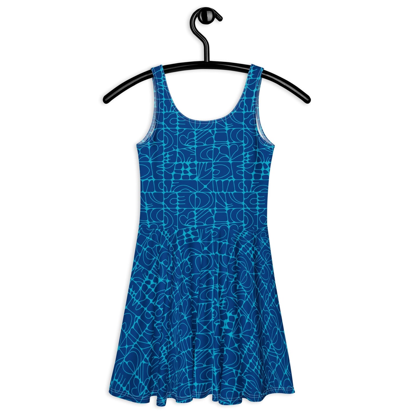 STONE SPIRIT blue - Skater Dress - SHALMIAK