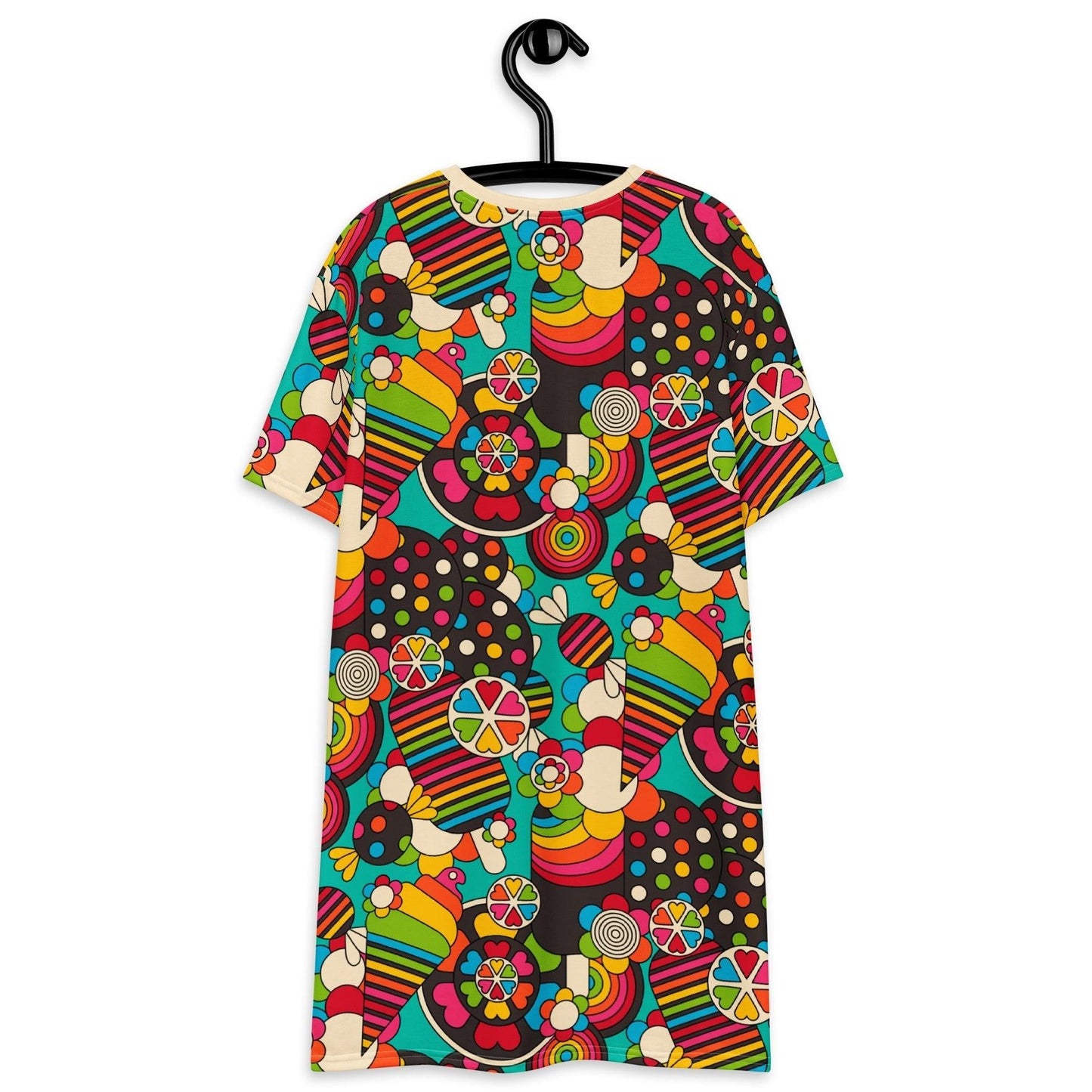 SWEET FREAK mint - T-Shirt Dress - SHALMIAK