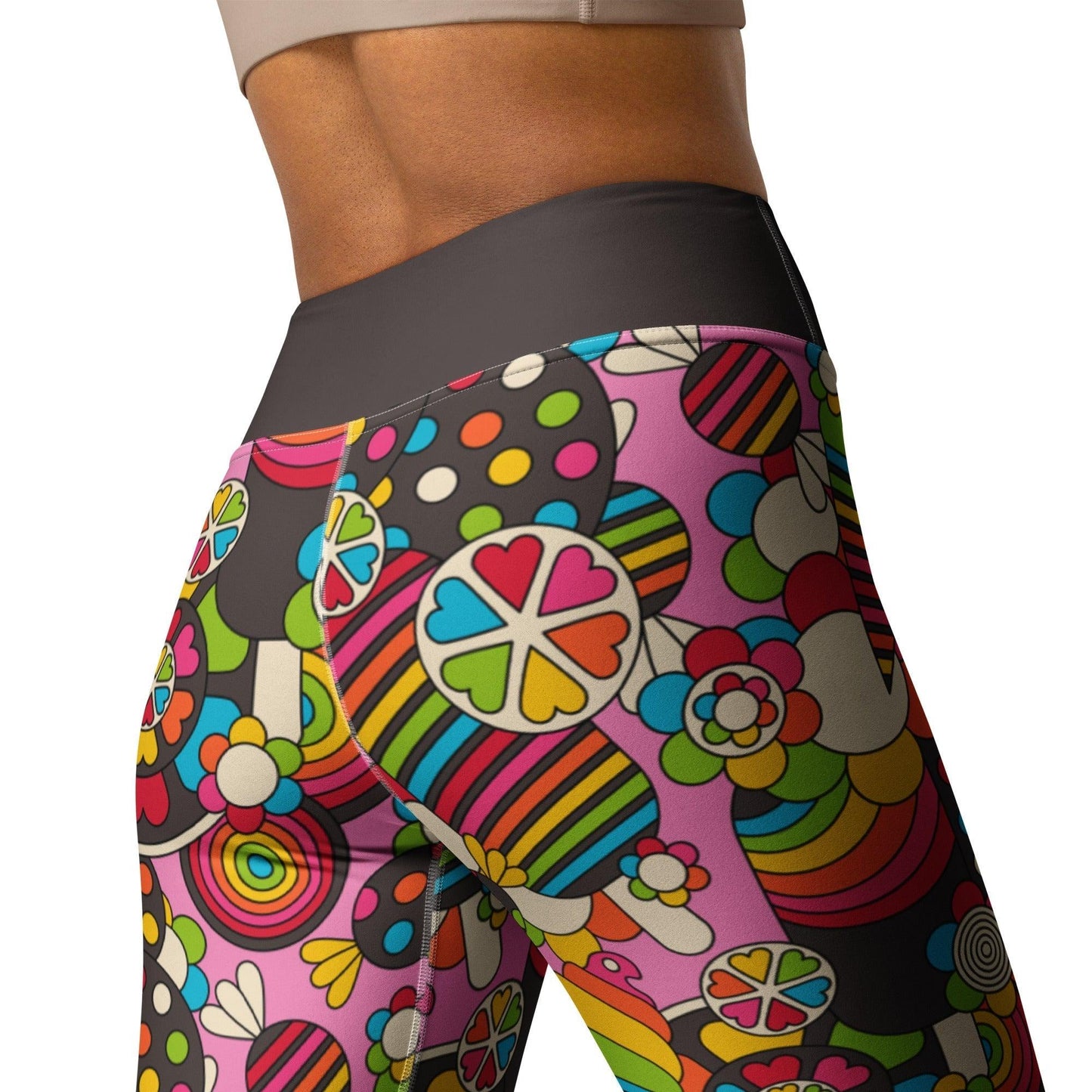 SWEET FREAK pink - 2 - Yoga Leggings - SHALMIAK