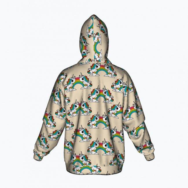 UNIQUE light - Cotton Zipper Hoodie - SHALMIAK