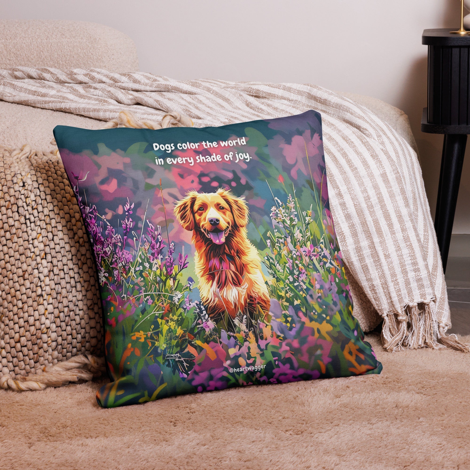 HEARTWAGGER - Pillow Cases - SHALMIAK