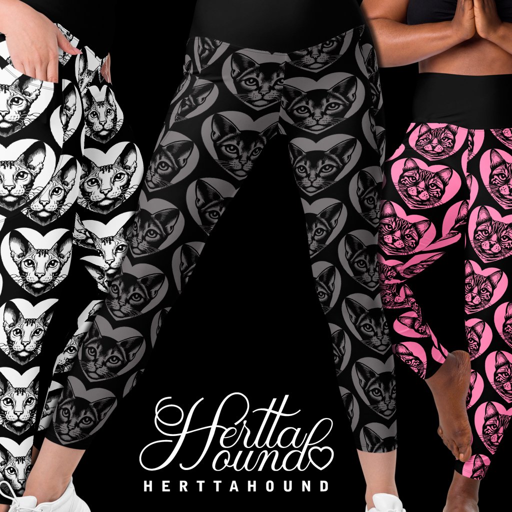 CAT BREED LEGGINGS - HERTTAHOUND