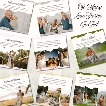 CANVA TEMPLATES - PHOTO BOOK - YOU AND ME LOVE STORY - SHALMIAK