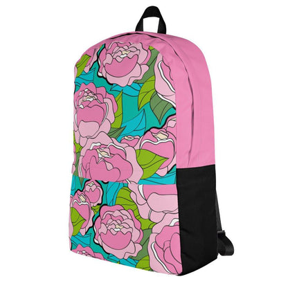 BE MY ONLY pink turquoise - Backpack - SHALMIAK