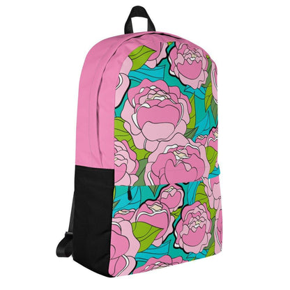 BE MY ONLY pink turquoise - Backpack - SHALMIAK