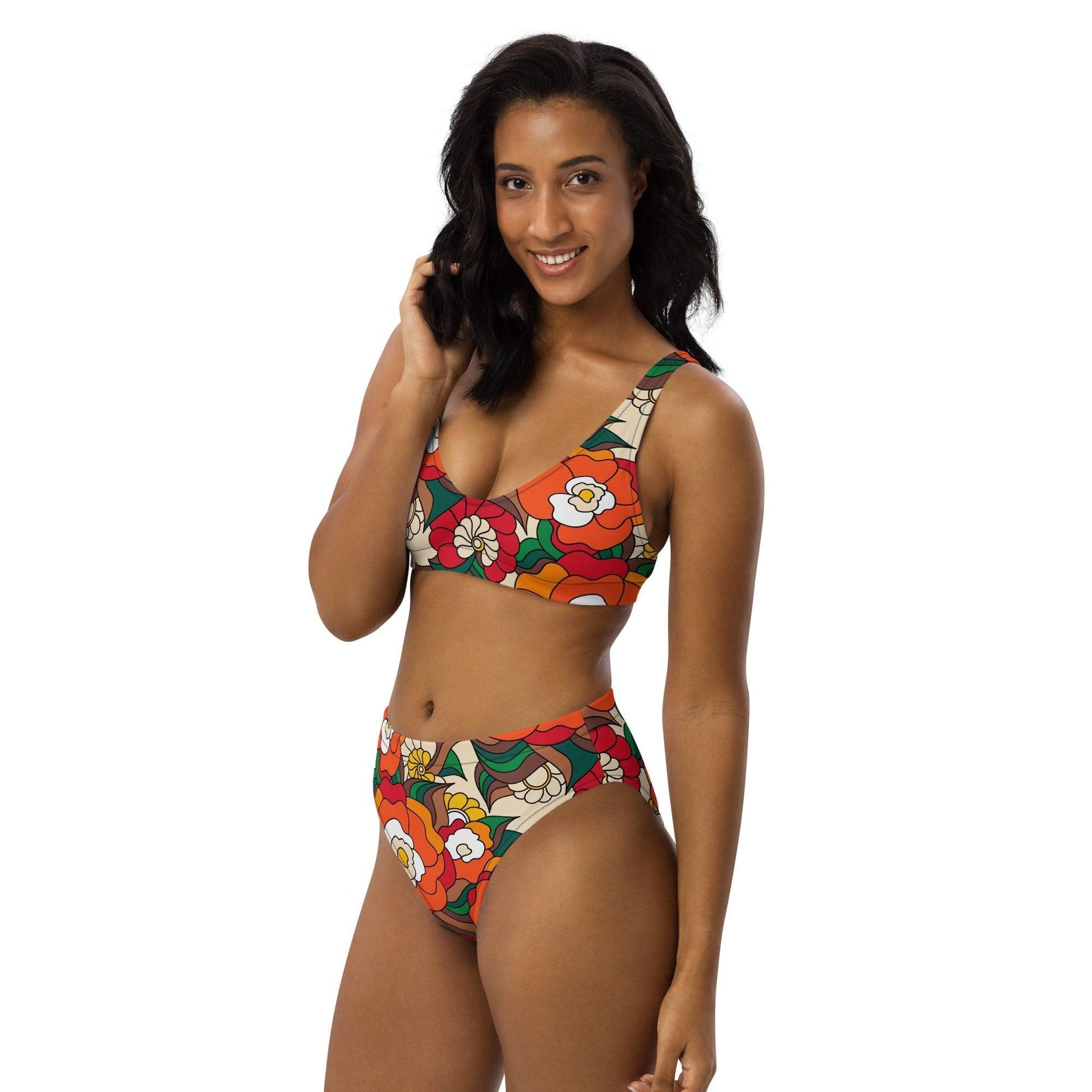 BELLADRAMA retro - Bikinis made of recycled material - SHALMIAK