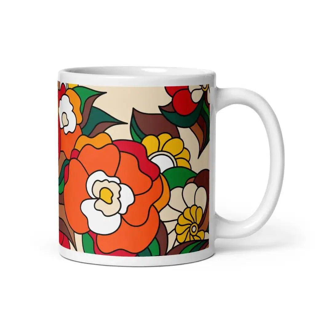 BELLADRAMA retro - Ceramic Mug - SHALMIAK