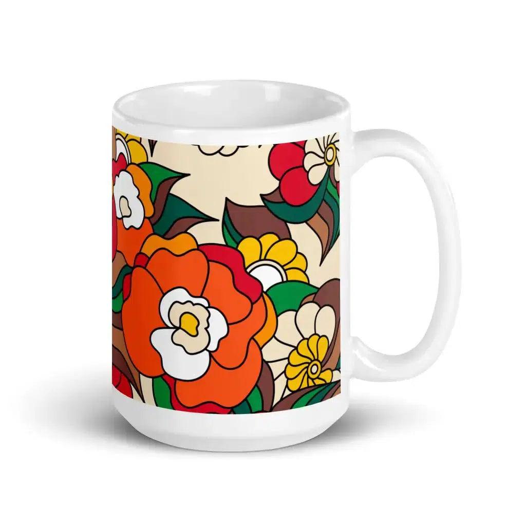 BELLADRAMA retro - Ceramic Mug - SHALMIAK