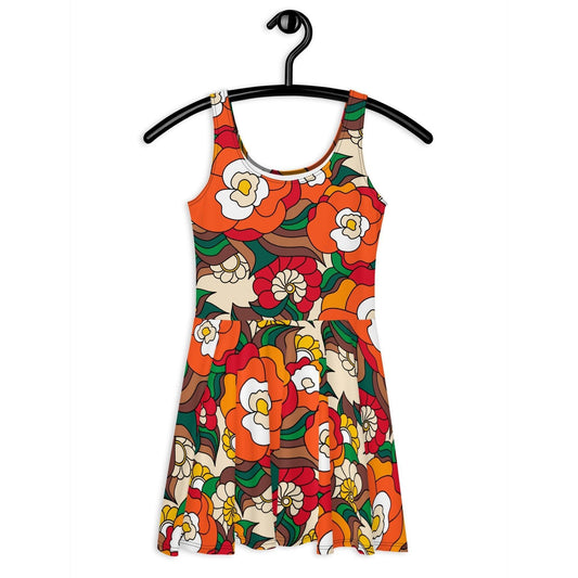 BELLADRAMA retro - Sleeveless Skater Dress - SHALMIAK