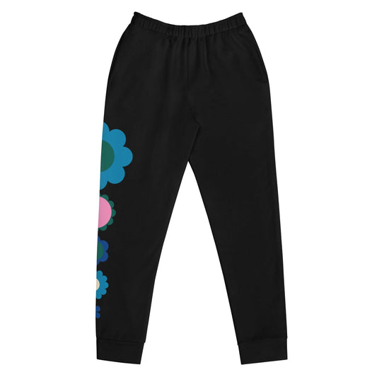 BLOOMPOP blue pink - Women's Sweatpants - SHALMIAK