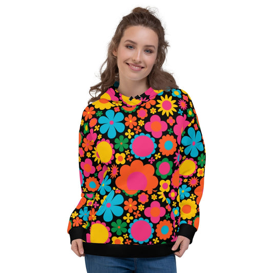 BLOOMPOP happy - Unisex Hoodie (recycled) - SHALMIAK