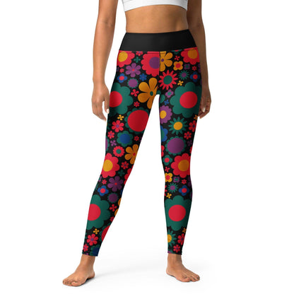 BLOOMPOP misty -2- Yoga Leggings - SHALMIAK