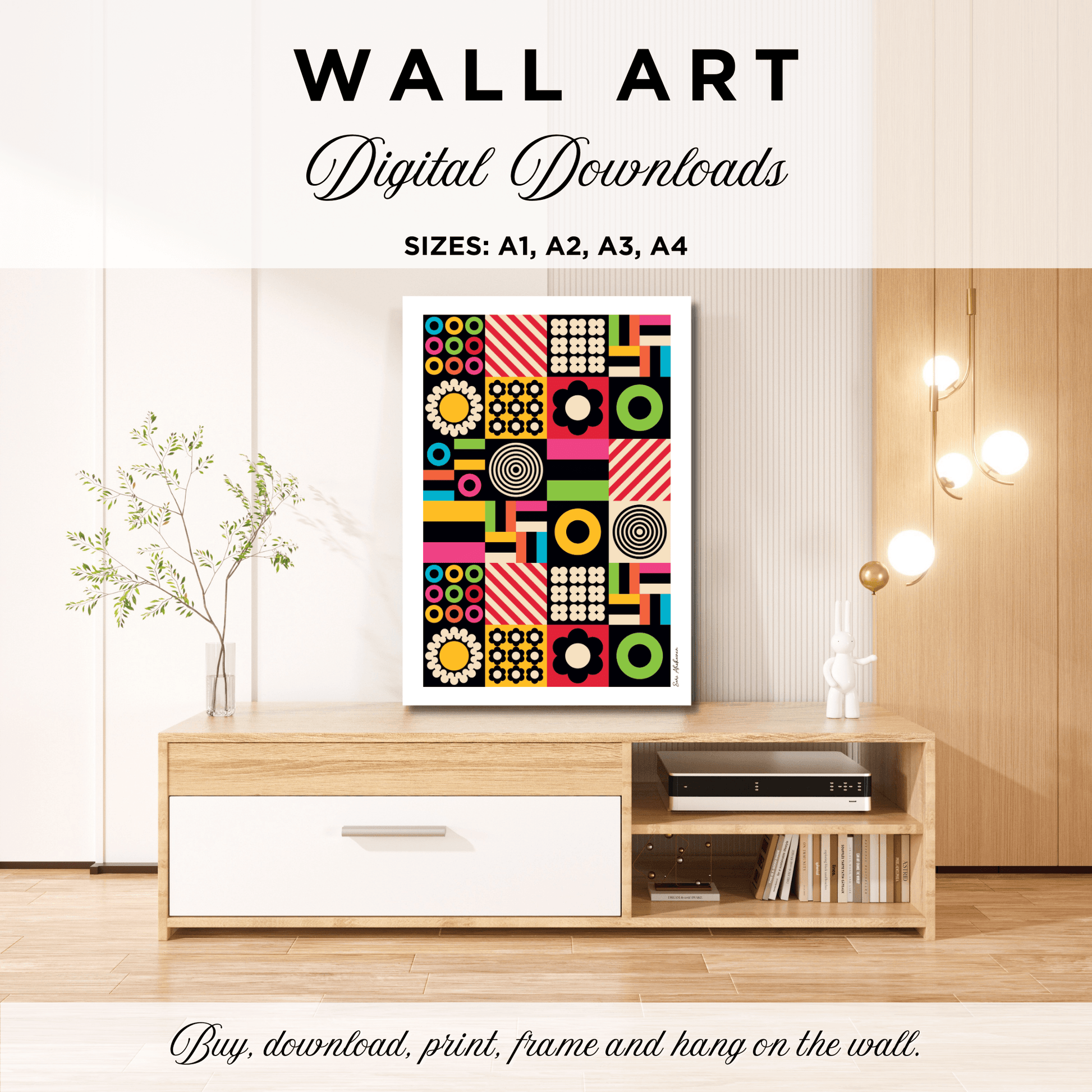 DIGITAL WALL ART - CANDYBOX - SHALMIAK