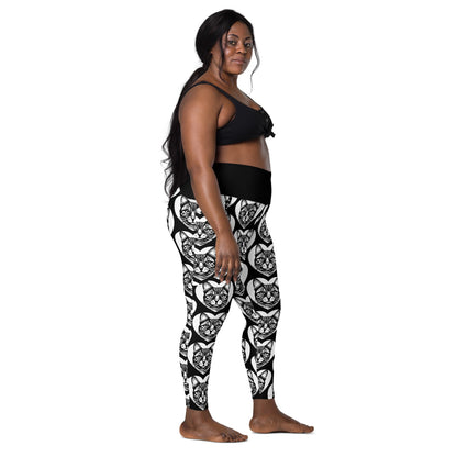 CAT BREED LEGGINGS with pockets - BENGAL - HERTTAHOUND - SHALMIAK