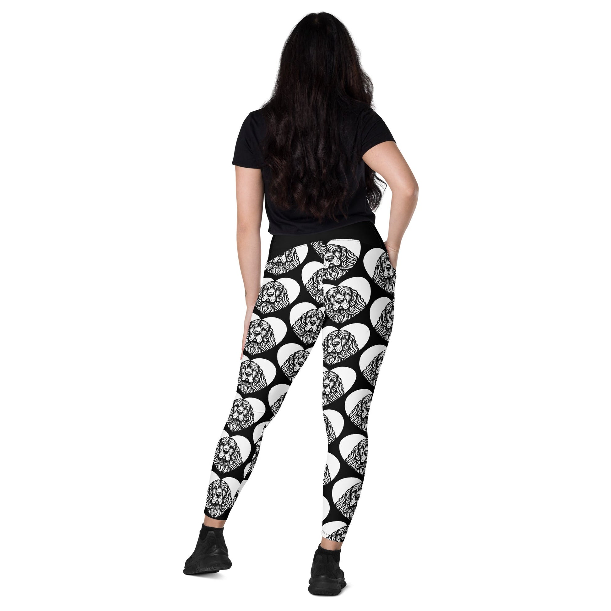 DOG BREED LEGGINGS with pockets - AMERICAN COCKER SPANIEL - HERTTAHOUND - SHALMIAK