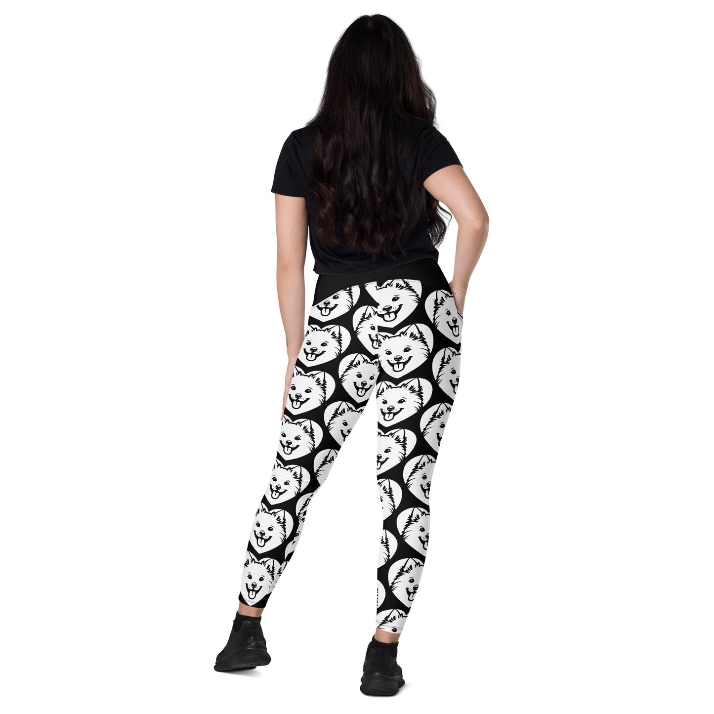 DOG BREED LEGGINGS with pockets - JAPANESE SPITZ - HERTTAHOUND - SHALMIAK