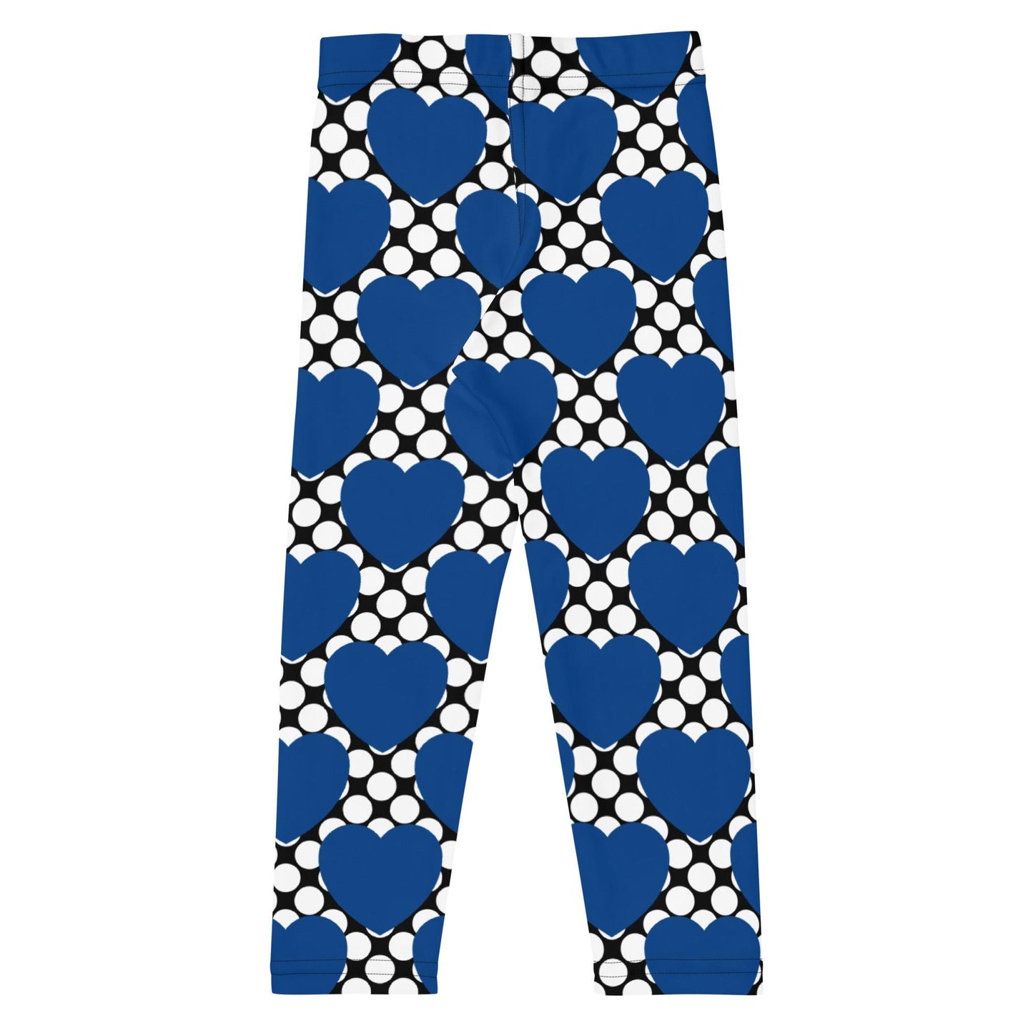 ELLIE LOVE DOT blue black - Kid's Leggings - SHALMIAK