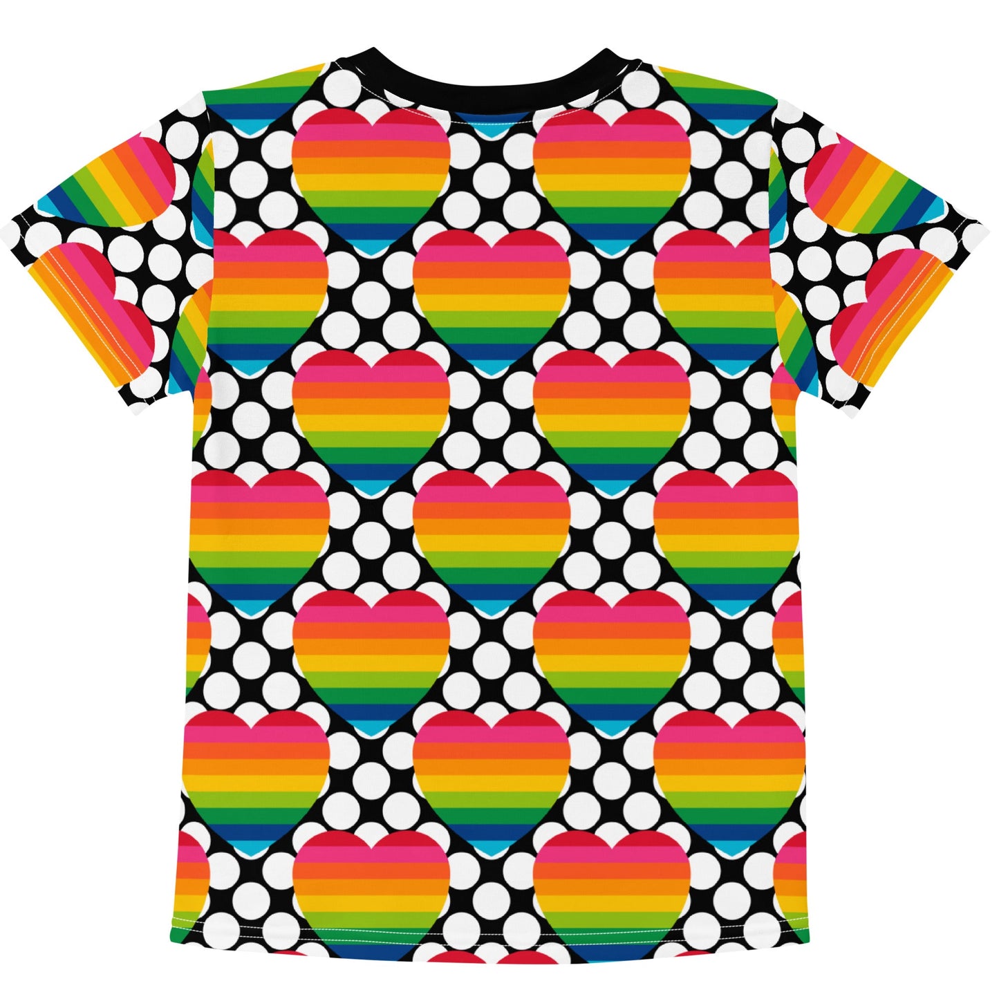 ELLIE LOVE DOT rainbow - Kid's T-shirt - SHALMIAK