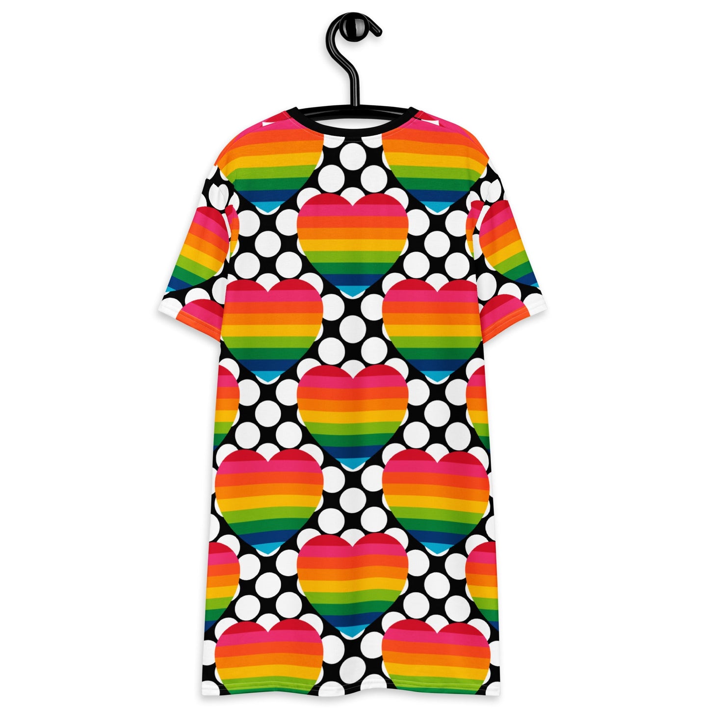 ELLIE LOVE DOT rainbow - T-shirt dress - SHALMIAK