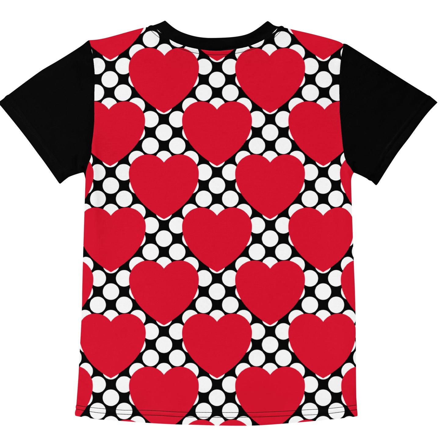 ELLIE LOVE DOT red black - Kid's T-shirt - SHALMIAK