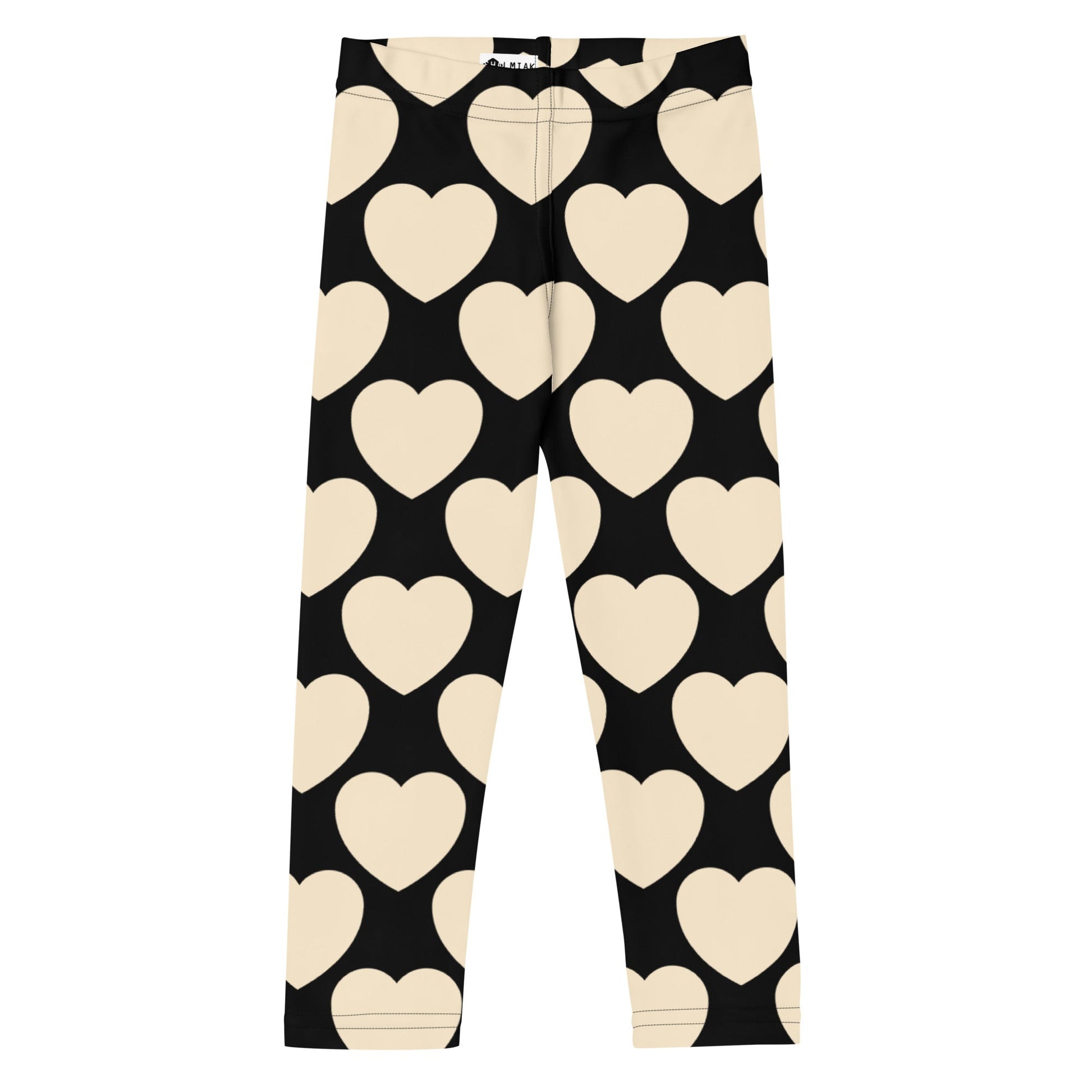 ELLIE LOVE black -2- Kid's Leggings - SHALMIAK