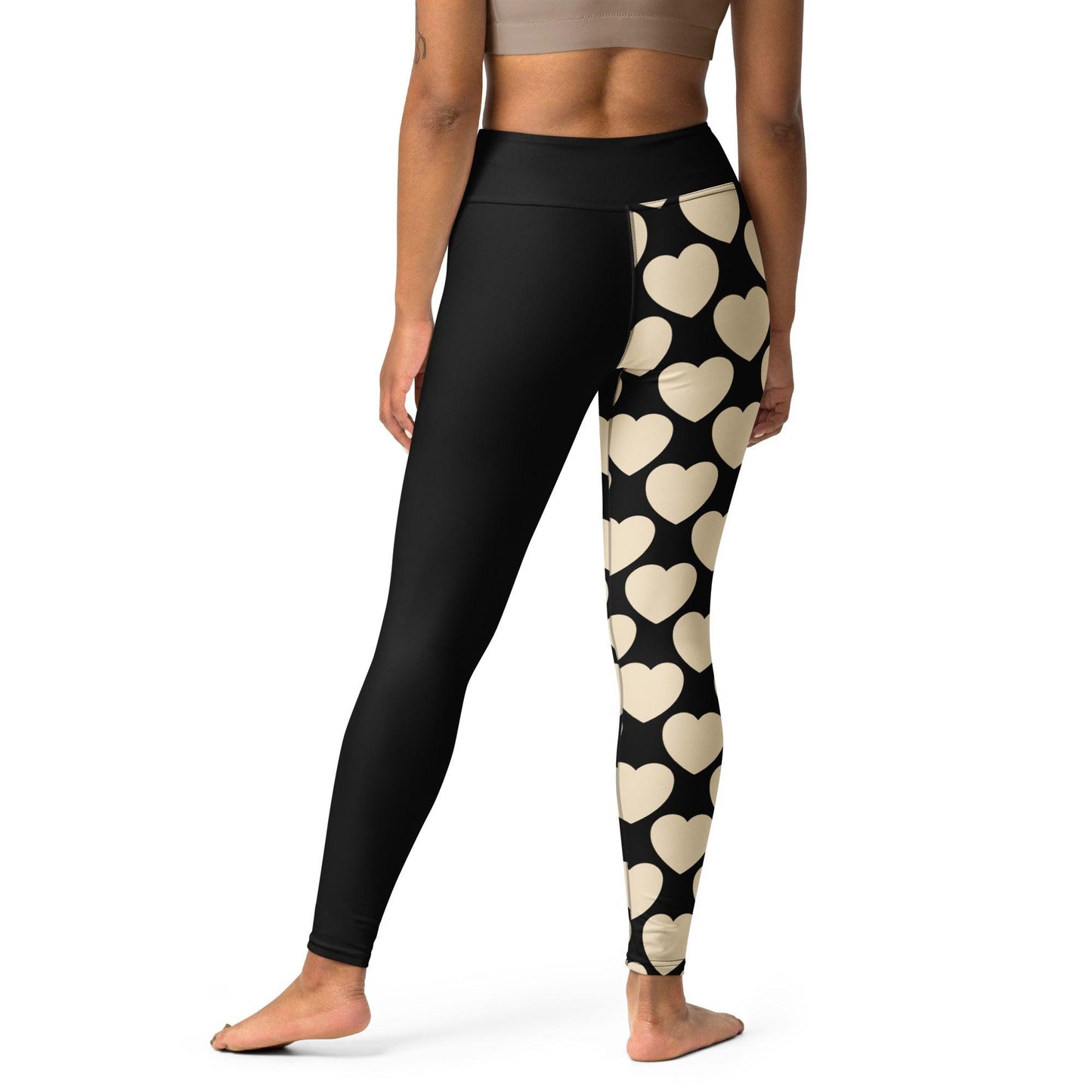 ELLIE LOVE black - Yoga Leggings - SHALMIAK