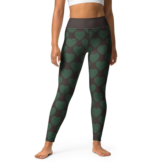 ELLIE LOVE forest -2- Yoga Leggings - SHALMIAK