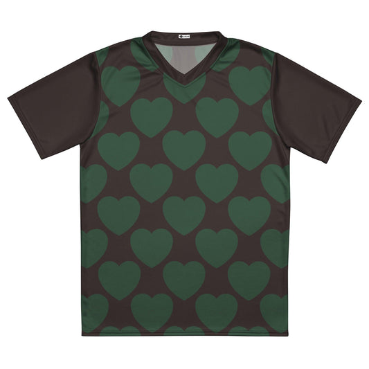 ELLIE LOVE forest - Recycled unisex sports jersey - SHALMIAK