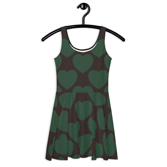 ELLIE LOVE forest - Skater Dress - SHALMIAK