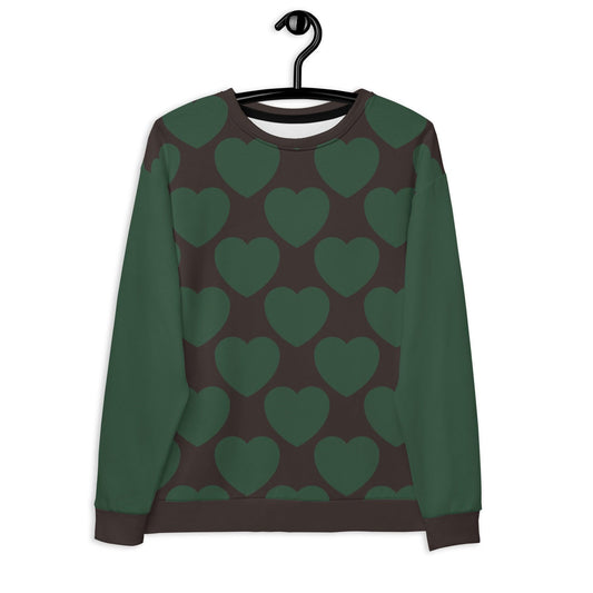 ELLIE LOVE forest - Unisex Sweatshirt  (recycled) - SHALMIAK