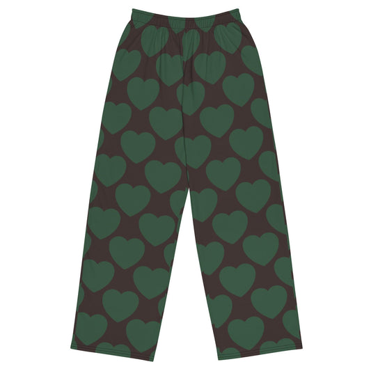 ELLIE LOVE forest - Unisex wide-leg pant - SHALMIAK