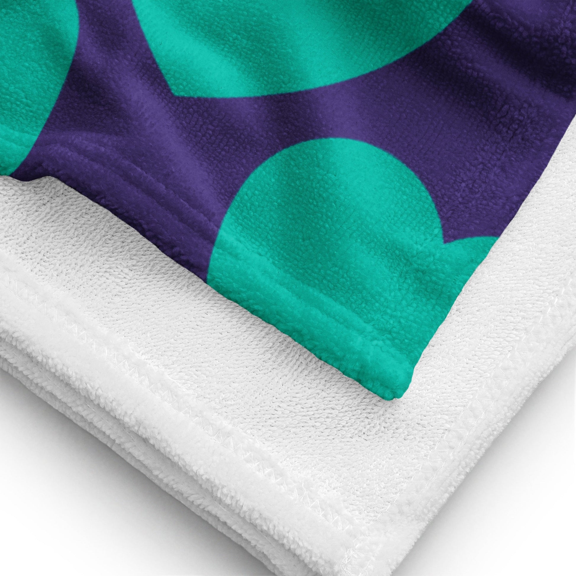 ELLIE LOVE mint purple - Towel - SHALMIAK