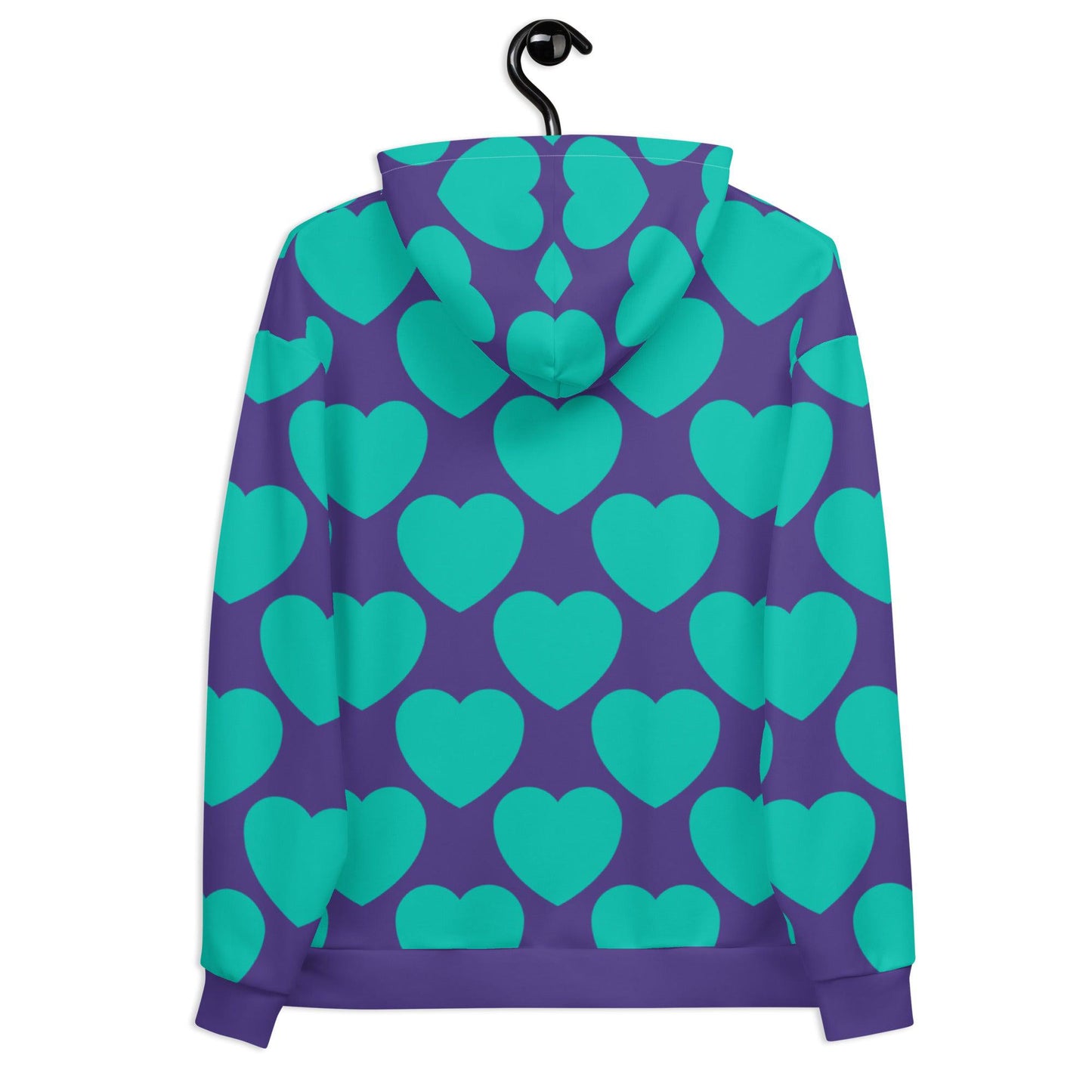 ELLIE LOVE mint purple - Unisex Hoodie (recycled) - SHALMIAK