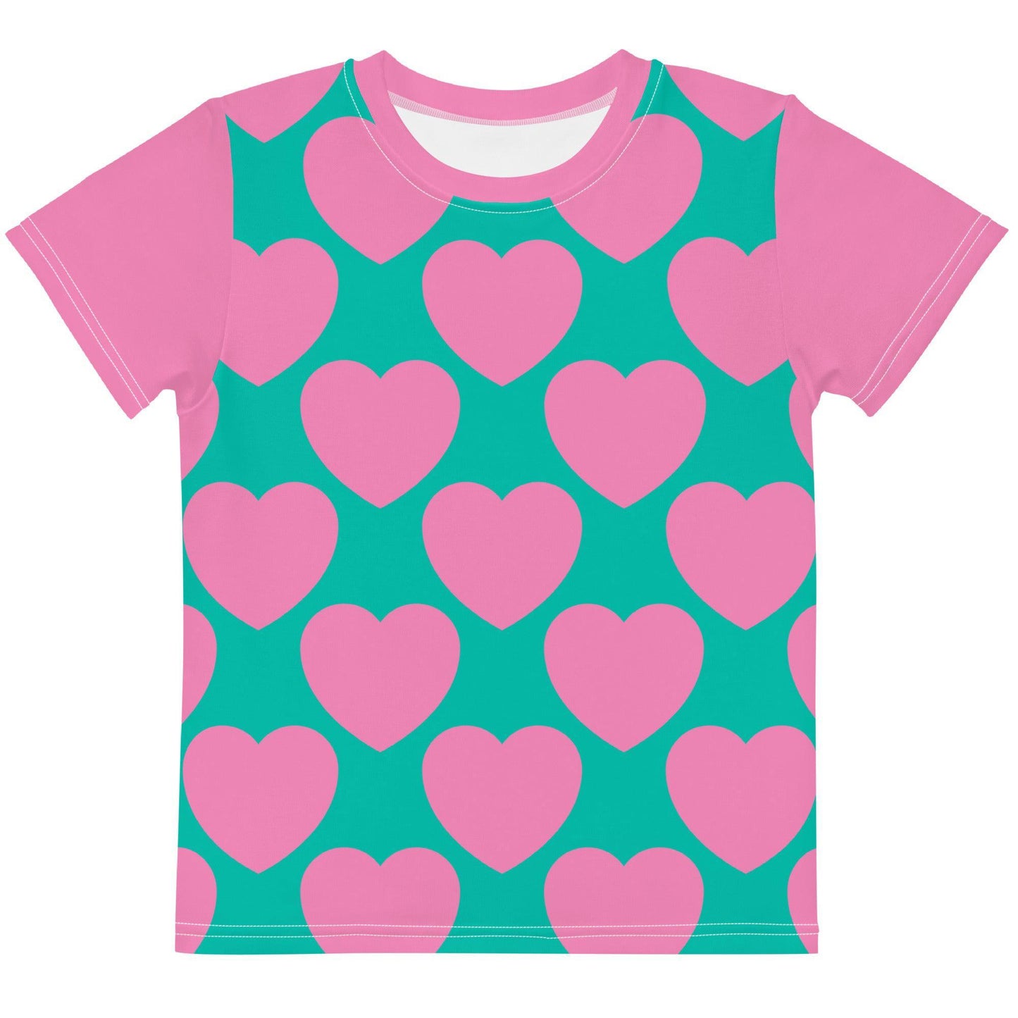 ELLIE LOVE pink mint - Kid's T-shirt - SHALMIAK