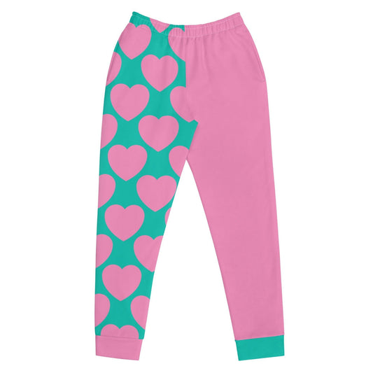 ELLIE LOVE pink mint - Women's Sweatpants - SHALMIAK