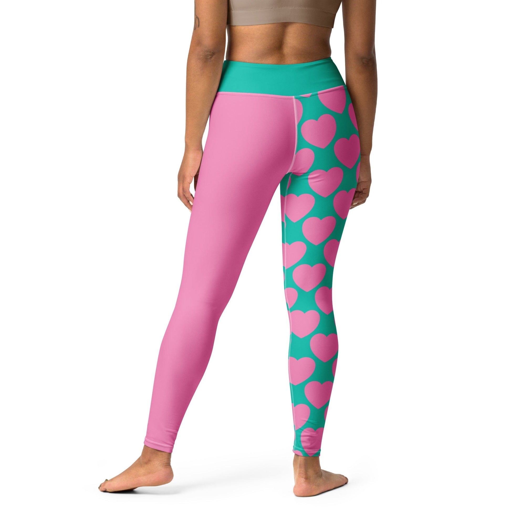 ELLIE LOVE pink mint - Yoga Leggings - SHALMIAK